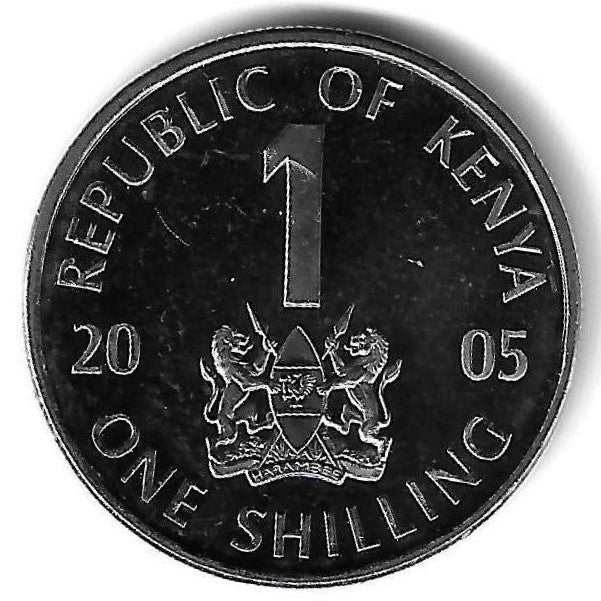 Quenia - 1 Shilling 2005 (Km# 34)