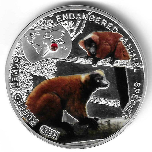 Zambia - 1000 Kwacha 2014 (Km# ..) Lemur