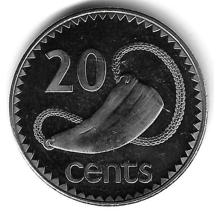 Fiji - 20 Centimos 2006 (Km# 53a)