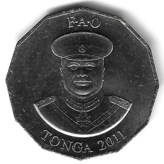 Tonga - 50 Seniti 2011 (Km# 236)