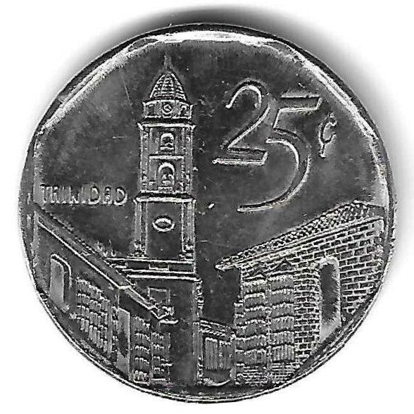 Cuba - 25 Centavos 2002 (Km# 577)
