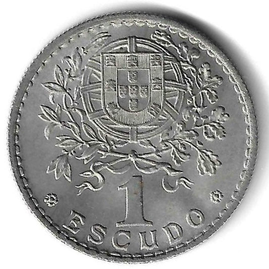 Portugal - 1$00 1965 (Km# 578)