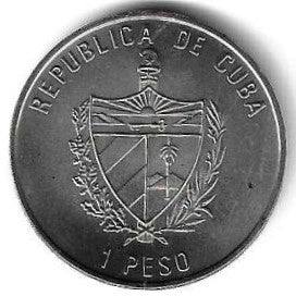 Cuba - 1 Peso 1996 (Km# 551) Passaro Cubano