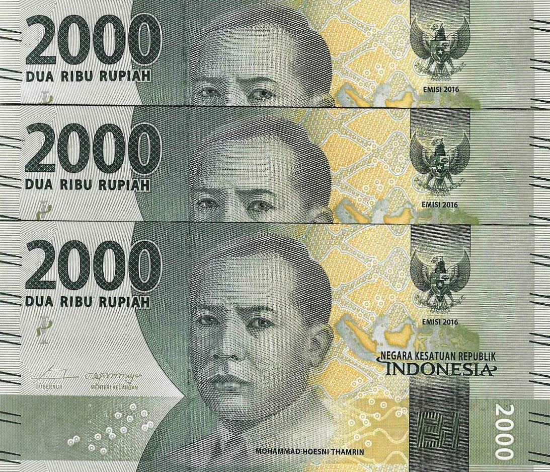 Indonesia - 2000 Rupias 2016 (# 155a)