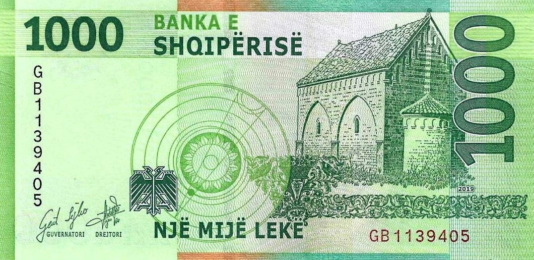 Albania - 1000 Leke 2019 (# 78)