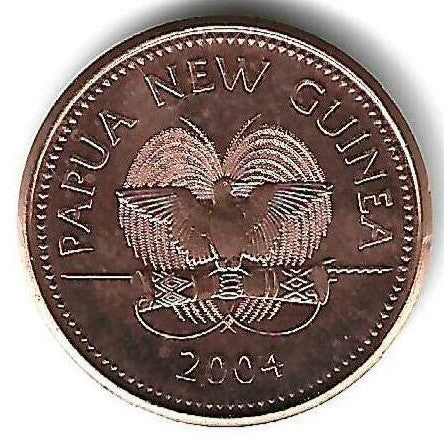 Papua Nova Guiné - 1 Toea 2004 (Km# 1)