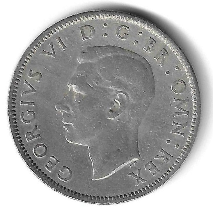 Inglaterra - 2 Shillings 1949 (Km# 878)