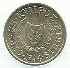 Chipre - 1 Centimo 1994 (Km# 53.3)