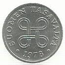 Finlandia - 1 Penni 1978 (Km# 44a)