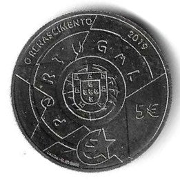 Portugal - 5 Euro 2019 (Km# ..) Renascimento