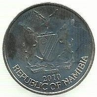 Namibia - 50 Centimos 2010 (Km# 3)