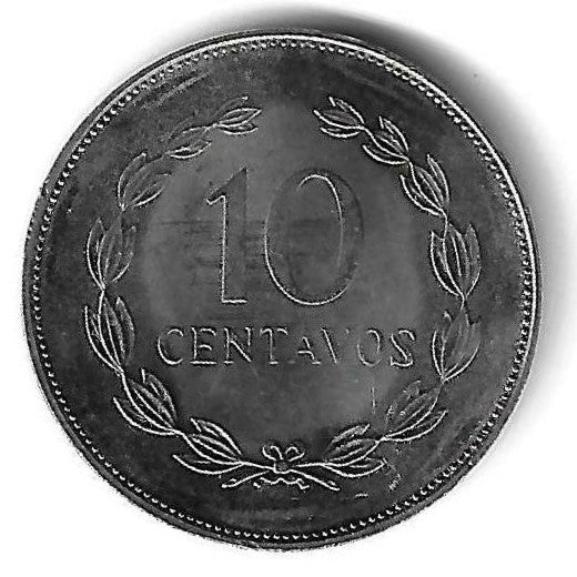 El Salvador - 10 Centavos 1995 (Km# 155b)
