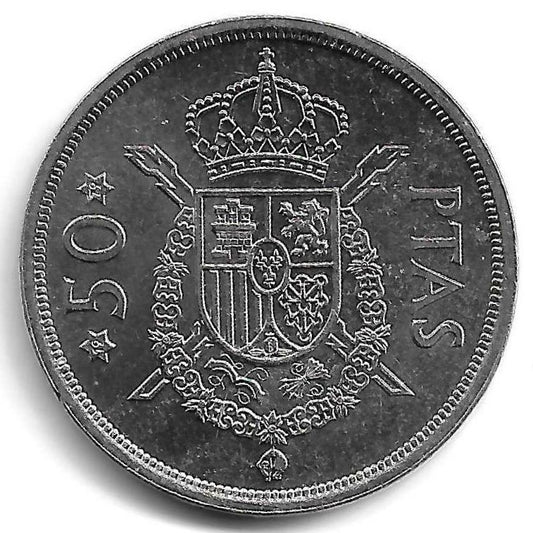 Espanha - 50 Pesetas 1979 (Km# 809)