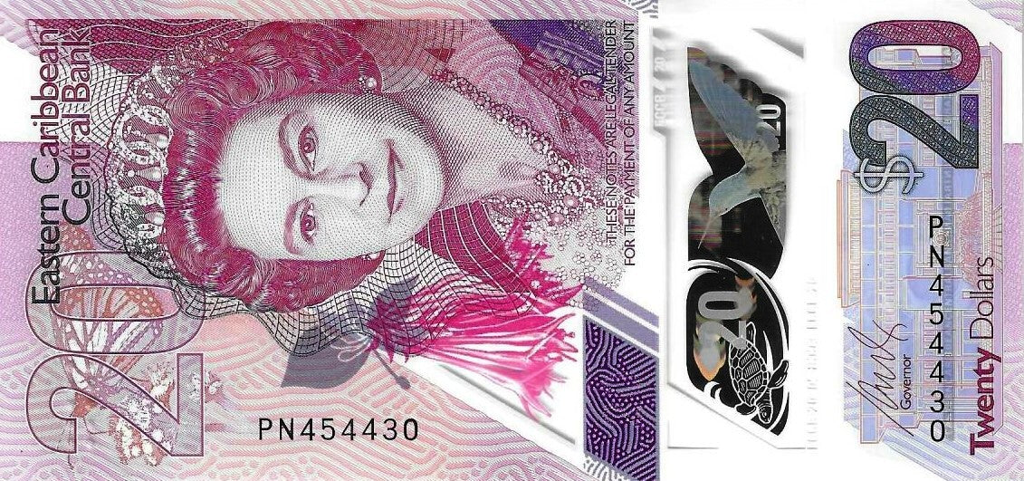 Caraibas - 20 Dolares 2019 (# 58)