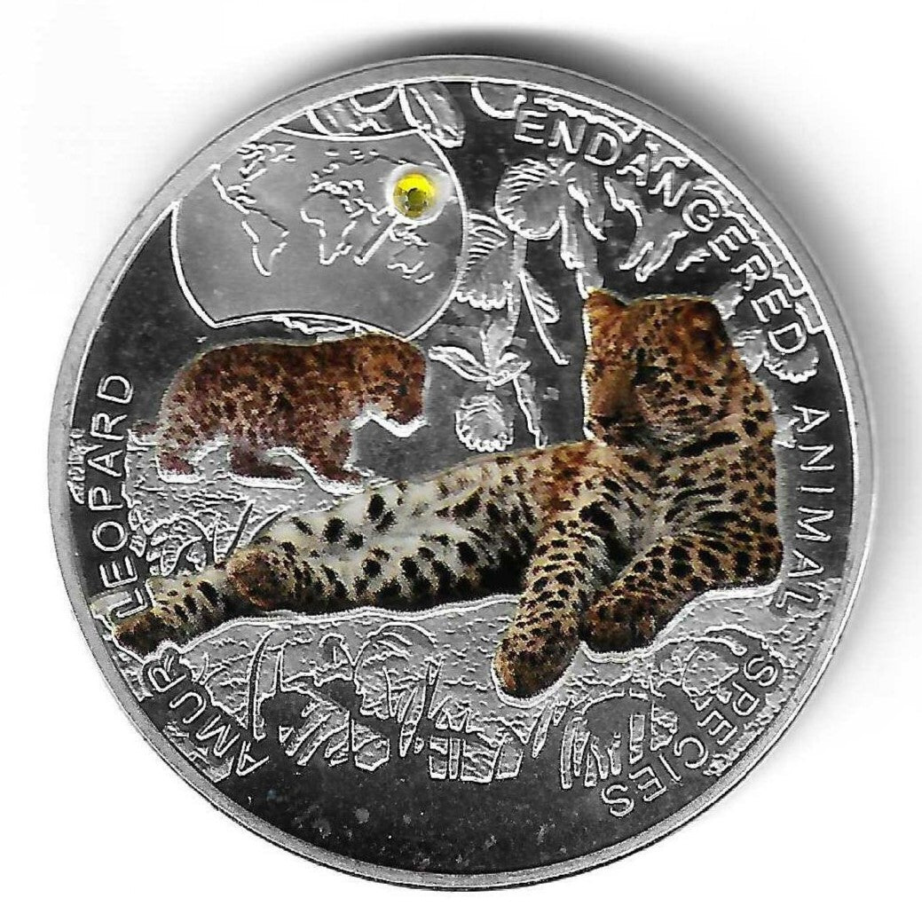 Zambia - 1000 Kwacha 2014 (Km# ..) Leopardo