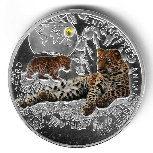 Zambia - 1000 Kwacha 2014 (Km# ..) Leopardo