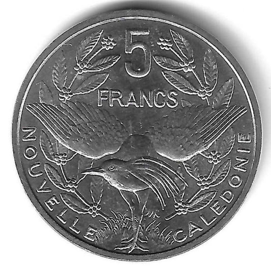 Nova Caledonia - 5 Francos 2013 (Km# 16)