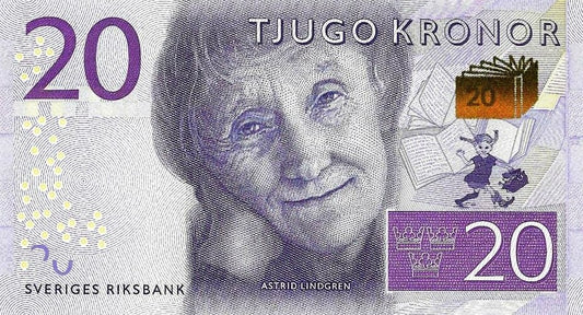 Suécia - 20 Kronor 2015 (# 69b)