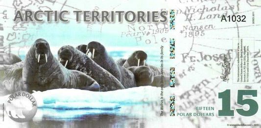 Artico - 15 Dolares 2011 (# Nl)