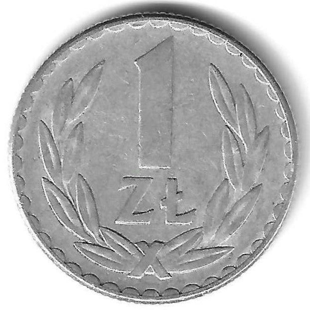 Polónia - 1 Zloty 1976 (Km# 49.1)
