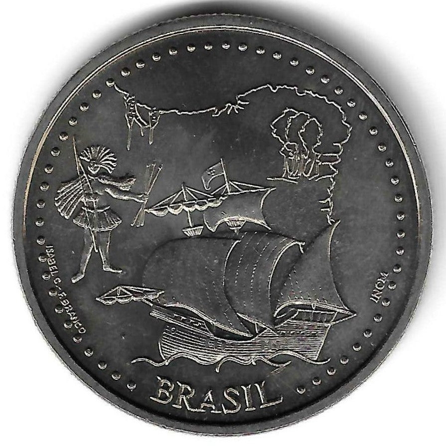 Portugal - 200$00 1999 (Km# 718) Brasil