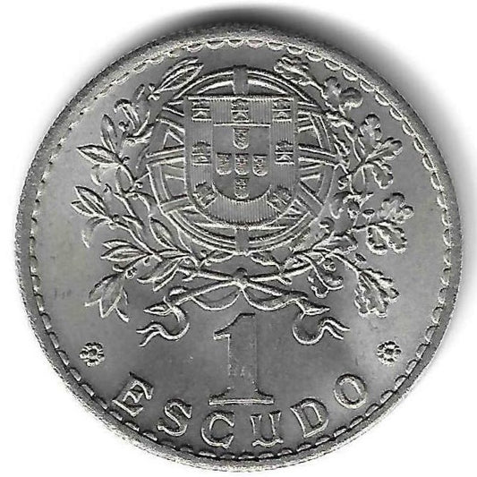 Portugal - 1$00 1966 (Km# 578)