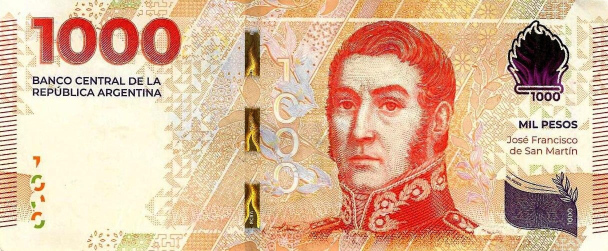 Argentina - 1000 Pesos 2023 (# 367a)