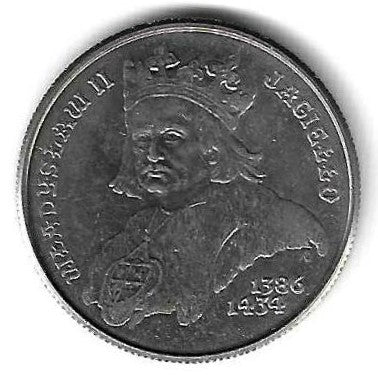Polonia - 500 Zlotych 1989 (Km# 194) Ladislaus II Jagiellon
