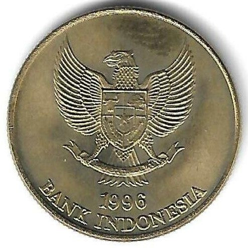 Indonesia - 50 Rupias 1996 (Km# 52)
