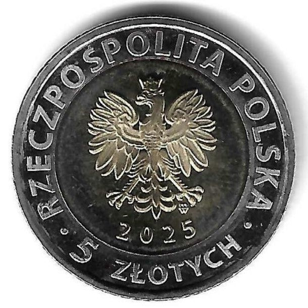 Polonia - 5 Zlotych 2025 (Km# ..) Tykocin