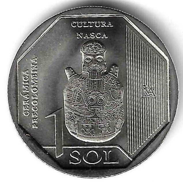 Peru - 1 Sol 2025 (Km#..) Cultura Nasca