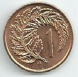 Nova Zelandia - 1 Centimo 1967 (Km# 31)