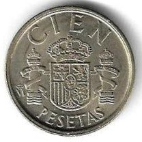 Espanha - 100 Pesetas 1989 (Km# 826)