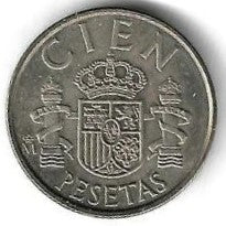Espanha - 100 Pesetas 1982 (Km# 826)