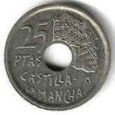 Espanha - 25 Pesetas 1996 (Km# 962) Castilla