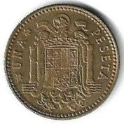 Espanha - 1 Peseta 1963 (Km# 775)