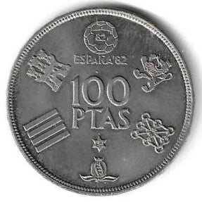 Espanha - 100 Pesetas 1980 Km# 820)
