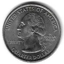USA - 25 Cents 2003  (Km# 344) Alabama
