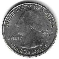 USA - 25 Cents 2015 (Km# 599) Blue Ridge Parkway