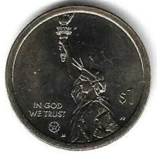 USA - 1 Dolar 2020 (Km#..) South Carolina