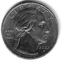 USA - 25 Cents 2022 (Km# ..) Anna May Wong