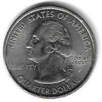 USA - 25 Cents 1999 (Km# 297) Connecticut