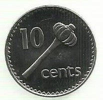 Fiji - 10 Centimos 1994 (Km# 52a)
