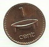 Fiji - 1 Centimo 1987 (Km# 49)