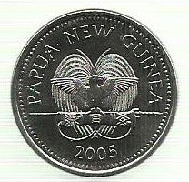 Papua Nova Guiné - 10 Toea 2005 (Km# 4a)