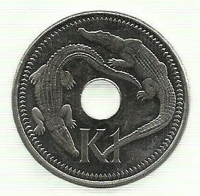 Papua Nova Guiné - 1 Kina 2004 (Km# 6a)