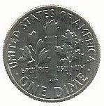 USA - 1 Dime 2000 (Km# 195a)