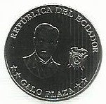 Equador - 10 Centavos 2023 (Km# 132) Galo Plaza