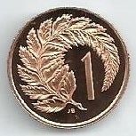 Nova Zelandia - 1 Centimo 1984 (Proof)