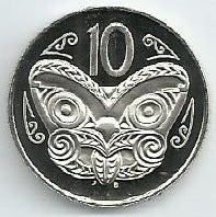 Nova Zelandia - 10 Centimos 1984 (Km# 41.1) Proof